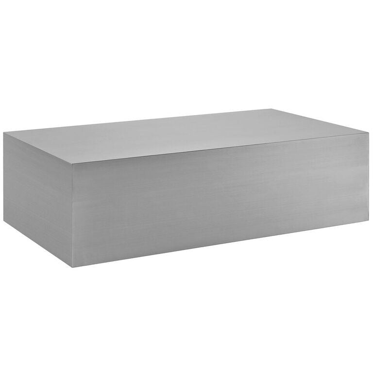 Block Stainless Steel Coffee Table - living-essentials